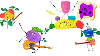 Happy Stones - Mini Album  - Sonya from Toastville 💚 Super Toons TV