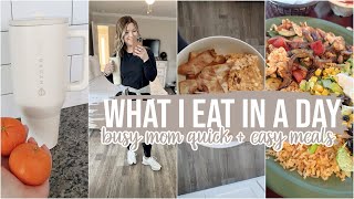 WHAT I EAT IN A DAY ON WEIGHT WATCHERS | QUICK + EASY IDEAS FOR A BUSY DAY | FULL DAY OF EATING WW