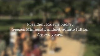 University of Minnesota Freezes Undergrad Tuition