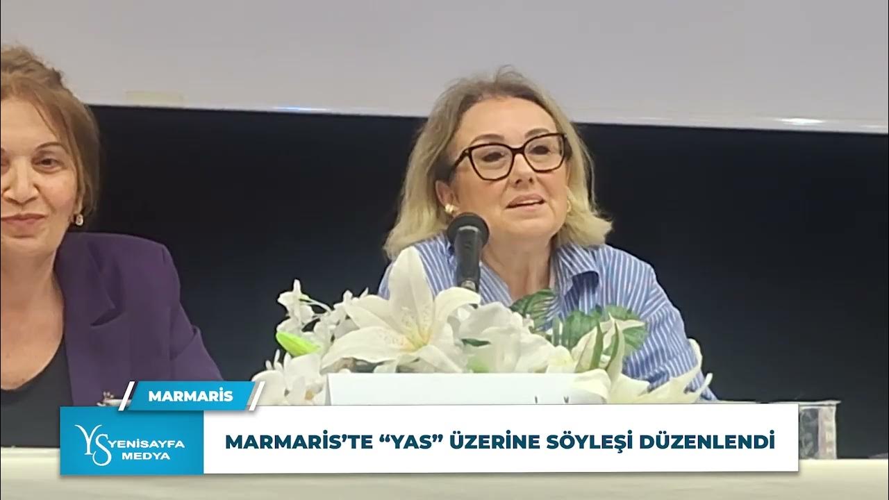 MARMARİS’TE “YAS” ÜZERİNE SÖYLEŞİ DÜZENLENDİ