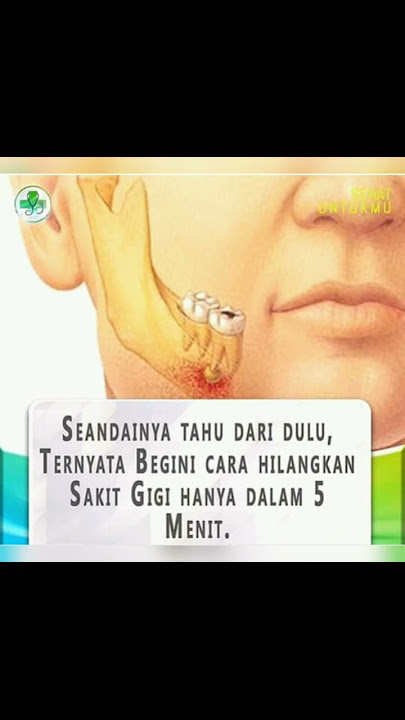 Cara hilangkan sakit gigi hanya dalam 5 menit