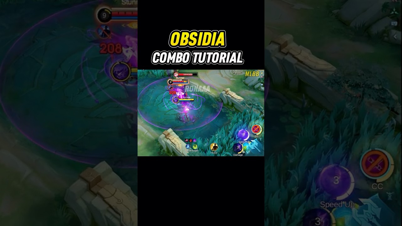 ☑️ Obsidia Combo Tutorial from Ronaaa