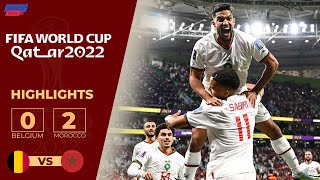 Highlights: I Belgium vs Morocco | FIFA World Cup Qatar 2022 #FIFAWorldCup #Qatar2022 #fifa