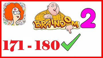 Braindom 2 Level 171 172 173 174 175 176 177 178 179 180 Solution or Walkthrough