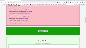 How to import a Moodle Glossary from Excel