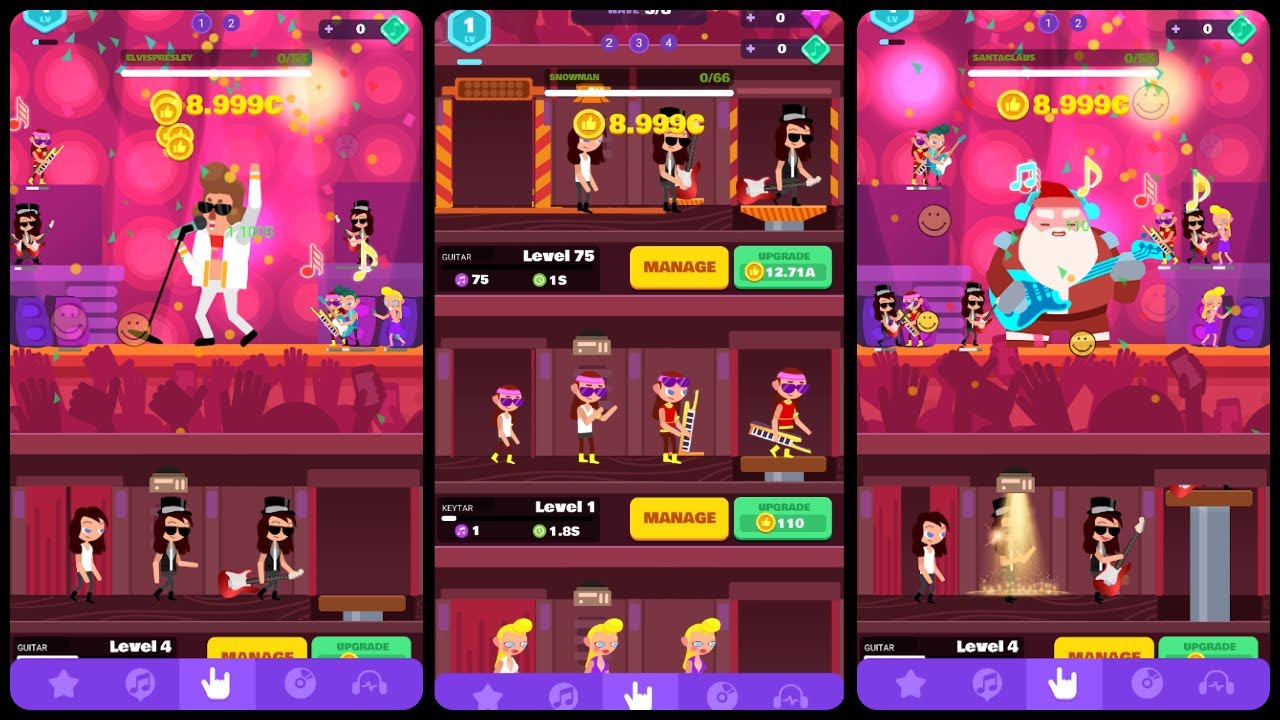 Bands Hero Game Gameplay Android Mobile - YouTube