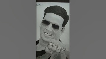 Akshay Kumar drawing | Realistic Portrait of Akshay Kumar