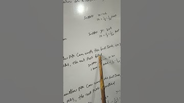 Pipes and Cisterns: Introduction