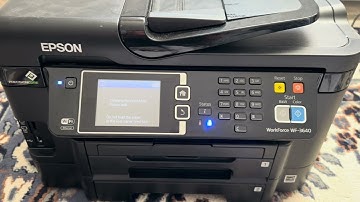epson wf-3640 printing blank pages | printhead cleaning | not printing issue resolved and fixed