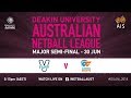2018 Deakin University Australian Netball League Major Semi-Final – Victorian Fury v Canberra Giants | #LiveStream
