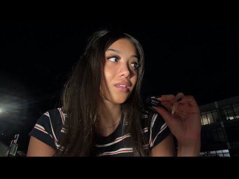ASMR While A Creepy Guy Watches 👀😒 Mouth Sounds In Public