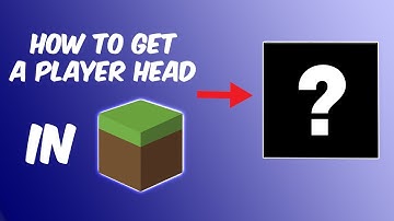 How To Get a Player Head in Minecraft! | Using Commands
