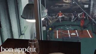 This Secret Steakhouse Overlooks MLB Batting Practice