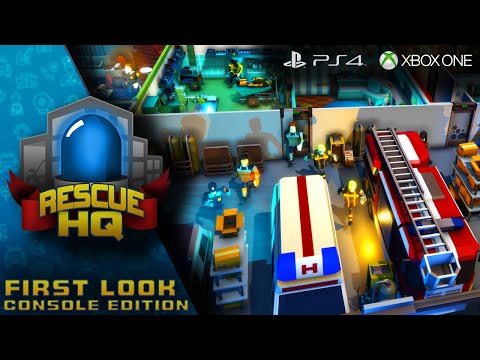 Rescue HQ The Tycoon | Konsolen Version | Erster Einblick in die Version | Playstation 4 | Xbox One