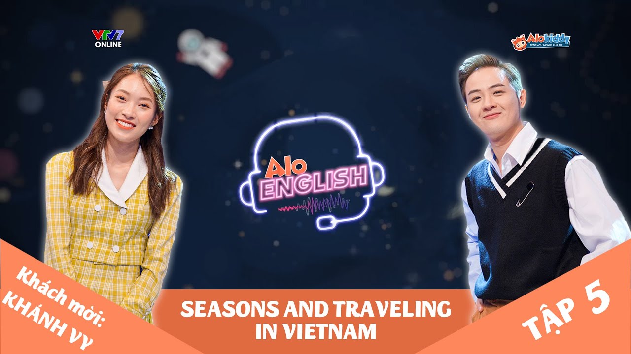 ALOENGLISH Tập 5 | Khánh Vy tràn đầy năng lượng cùng các thí sinh.