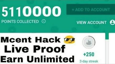 how to hack mcent browser points