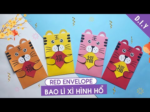 Video DIY Red Envelopes / How to make a Red Envelopes for... - youtube