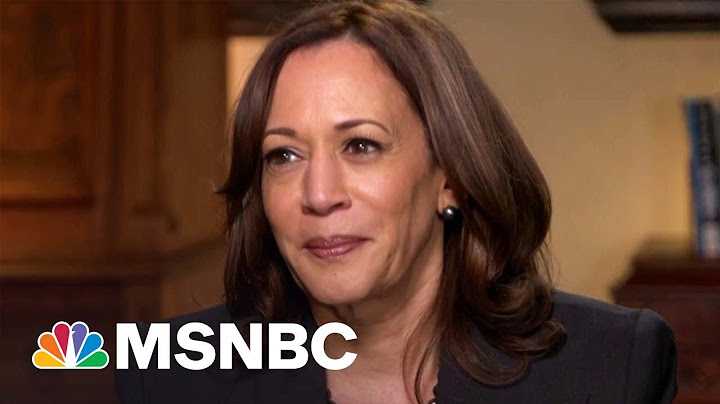 Vice President Harris On Russia: We Are Not Into Regime Change, Period