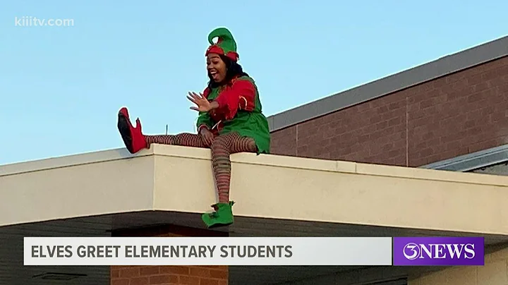 Santas elves pay a visit to students at Faye Webb ...