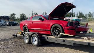 Rebuilding a Wrecked Mustang GT Part 1