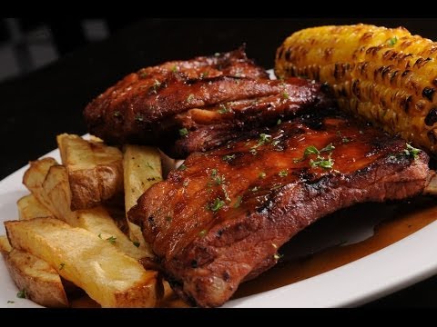 Видео рецепт Запеченное мясо с картошкой