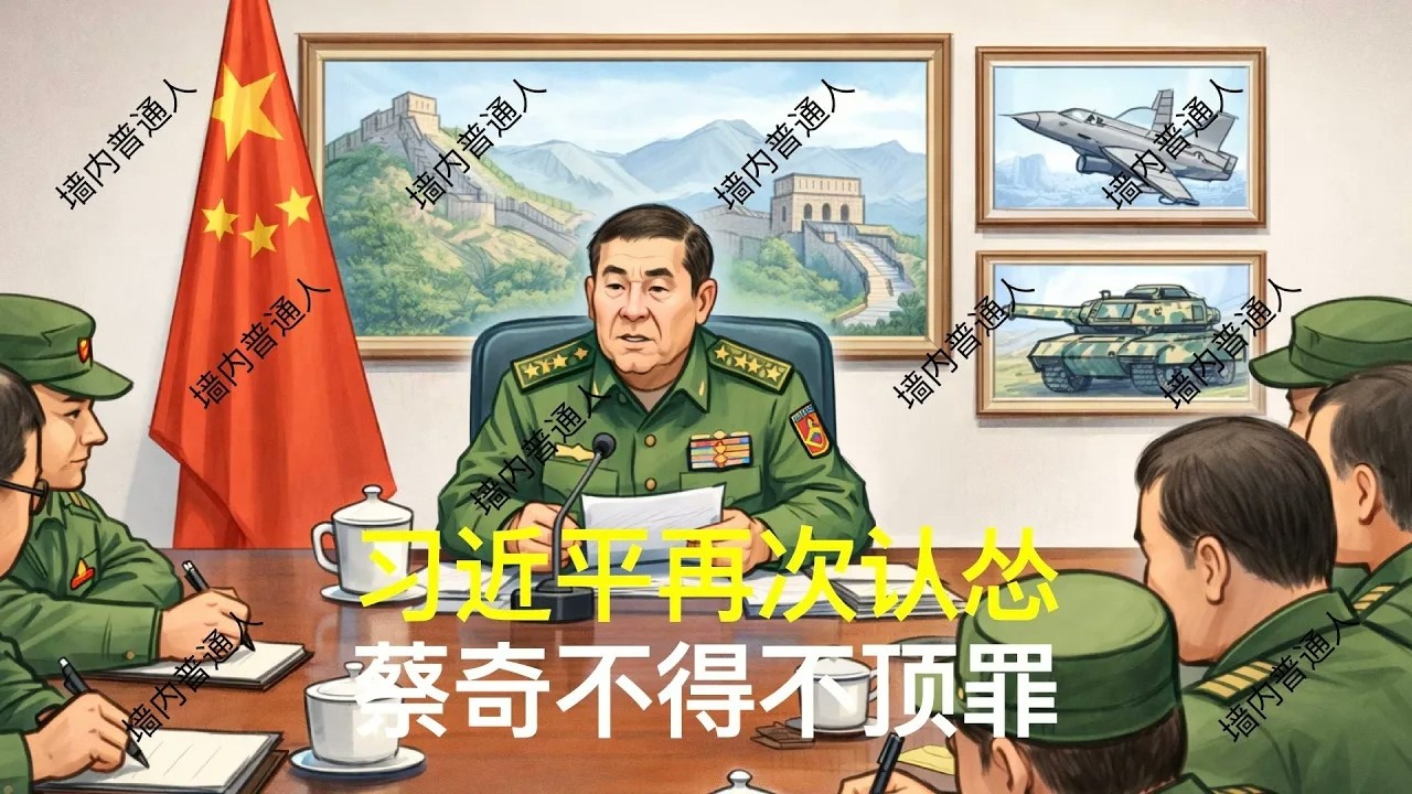 习近平再次认怂，蔡奇不得不顶罪｜张又侠刘振立被官宣调查｜胡锦涛｜温家宝｜曾庆红｜刘源｜汪洋｜胡春华｜党中央决策议事协调机构