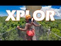 Xplor Ziplines and a Secret Beach | Cancun is Open | Pandemic Travel Vlog 2