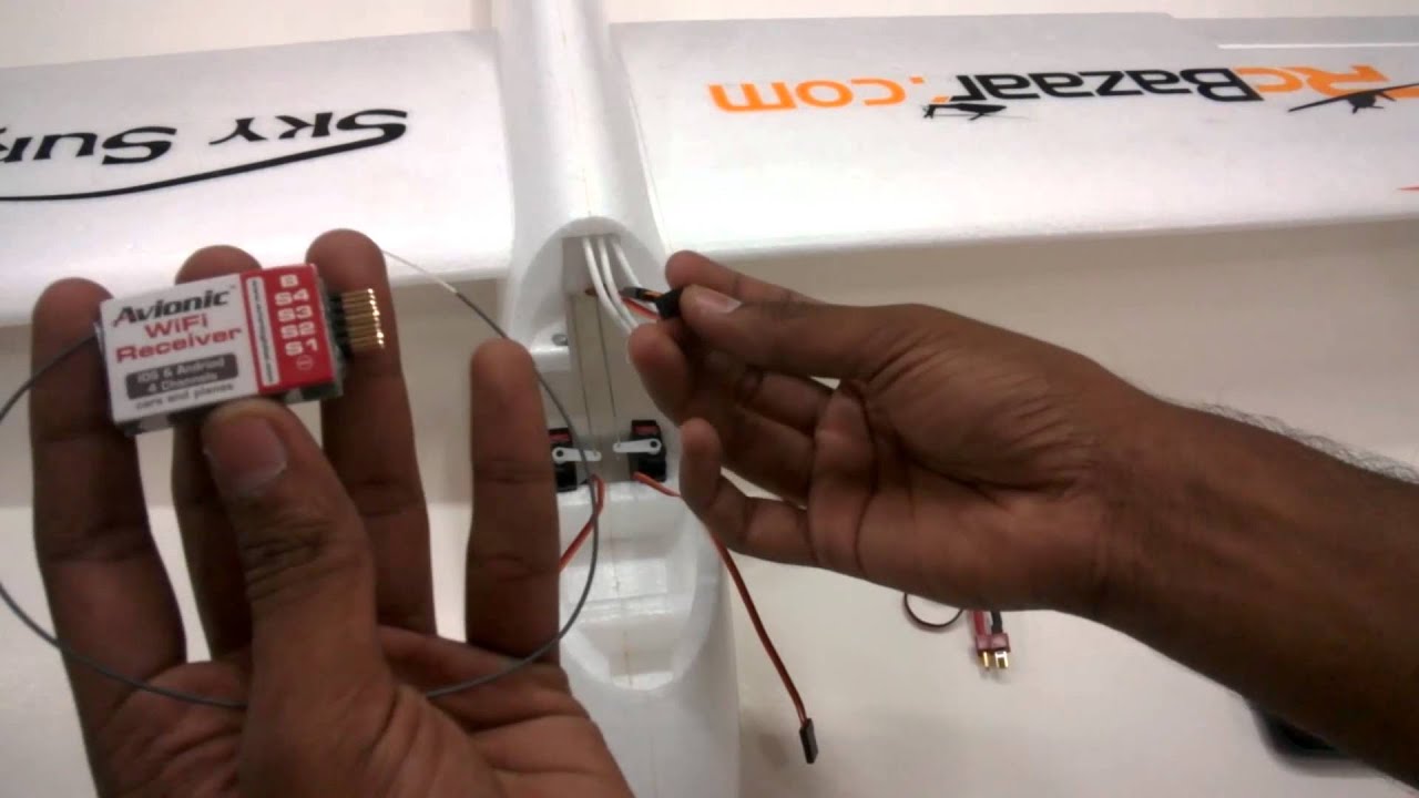 Wifi receiver setup video for rc planes