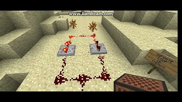 Flashing Redstone lamps- Minecraft Tutorials, Part 1