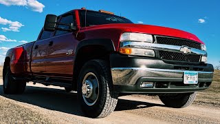 Walk Around 2002 Chevrolet Duramax 3500 Crew Cab Long Box Dually Lb7