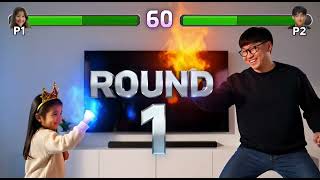 Dad Vs Daughter Epic Battle Who Wins? Ai Fighting Game