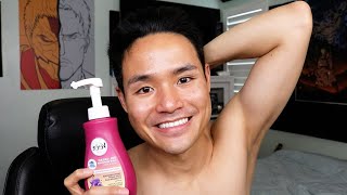 Removing BODY HAIRS Using VEET CREAM - A VISUAL Tutorial & Review!