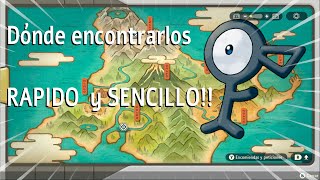 UBICACION de TODOS los UNOWN en Leyendas Pokémon: Arceus | FACIL y SENCILLO!!