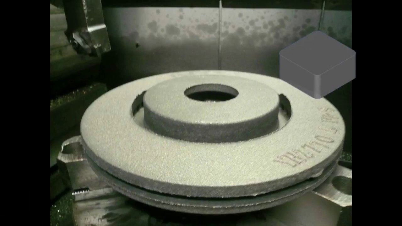 brake disc machining case YouTube