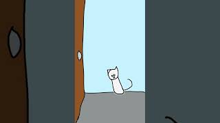 hide and seek with cat - animation