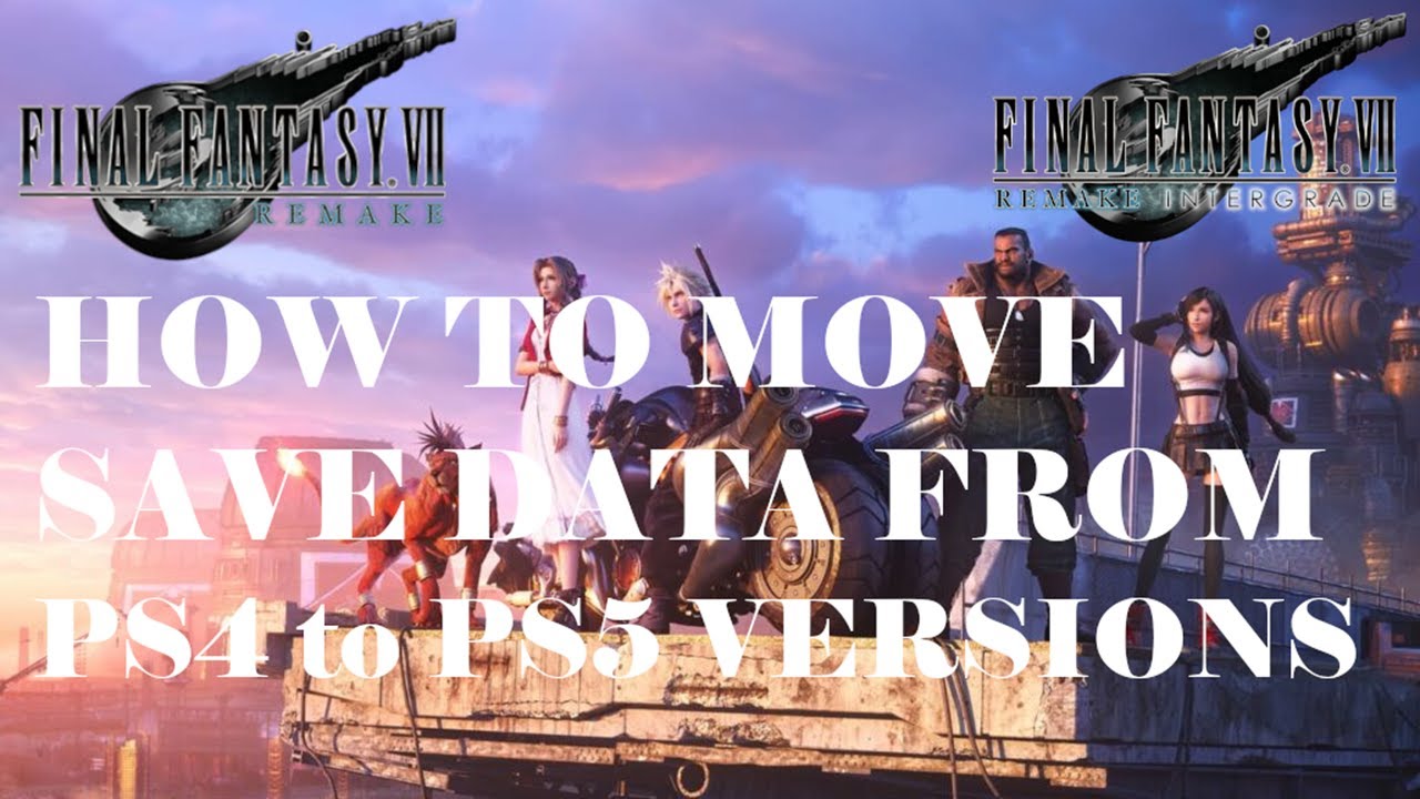 Final Fantasy VII Remake 1.02 Update Introduces PlayStation 5 Save Data  Transfer