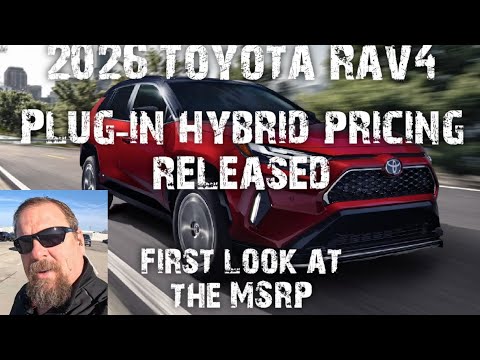 2026 Toyota Rav4 Plug-in Hybrid official pricing released including GR Sport