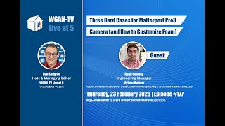 WGAN-TV | 3 Hard Cases for Matterport Pro3 Camera & How to Customize Foam | WGAN.INFO/MyCaseBuilder screenshot 5