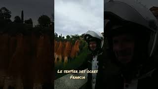 Le sentier des ocres - Francia #shorts #francia #sentierdesocres #benelli #mototurismo