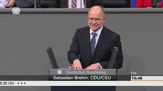 Sebastian Brehm: Vermeidung von Umsatzsteuerausfällen [Bundestag 08.11.2018]