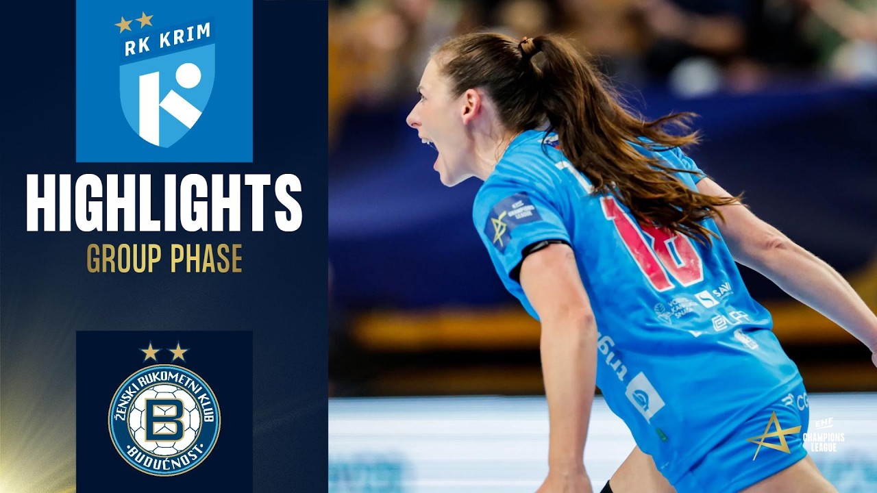 RK Krim OTP Group Mercator vs OTP Group Buducnost | Highlights | EHF Champions League Women 2026/27