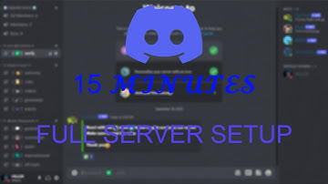 How to make a cool discord server in under 15 minutes.