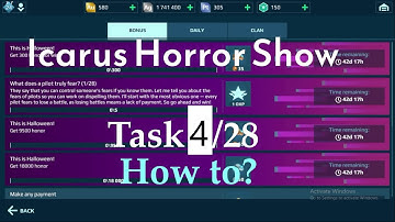 War Robots Icarus Horror Show Task 4/28 Guide | War Robots |