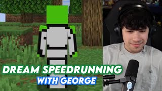George Helps Dream Speedrun Minecraft dnf Moments  August 14 2025