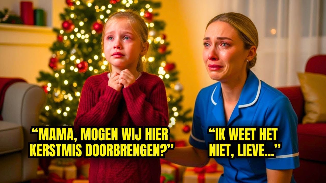 Een arme dienstmeid werkt op kerstavond samen met haar dochter — de miljonair ziet alles en zijn