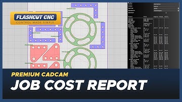 Job Cost Report - FlashCut CAD/CAM/CNC Software