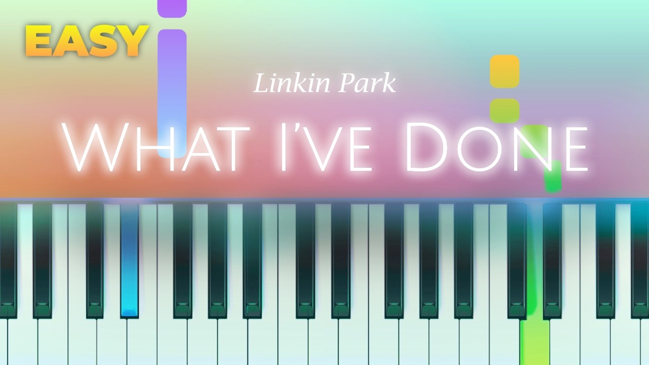Linkin Park - What I’ve Done - EASY Piano TUTORIAL by Piano Fun Play