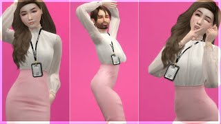 Becoming Into A Pretty Women Using A Skin Suit👧🏻 | Boy Transformation Into Girl | Sims4Story