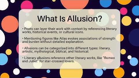 What Is Allusion? - The Prose Path