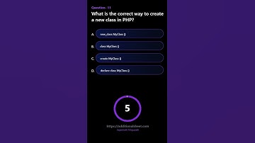 What is the correct way to create a new class in PHP
